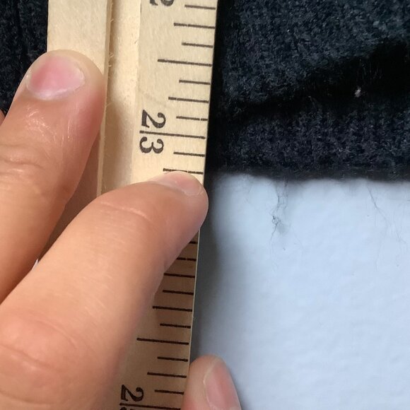 Vtg Merry Christmas Sweater Women Medium Red Green Holiday Design Santa's Coming - Picture 5 of 5